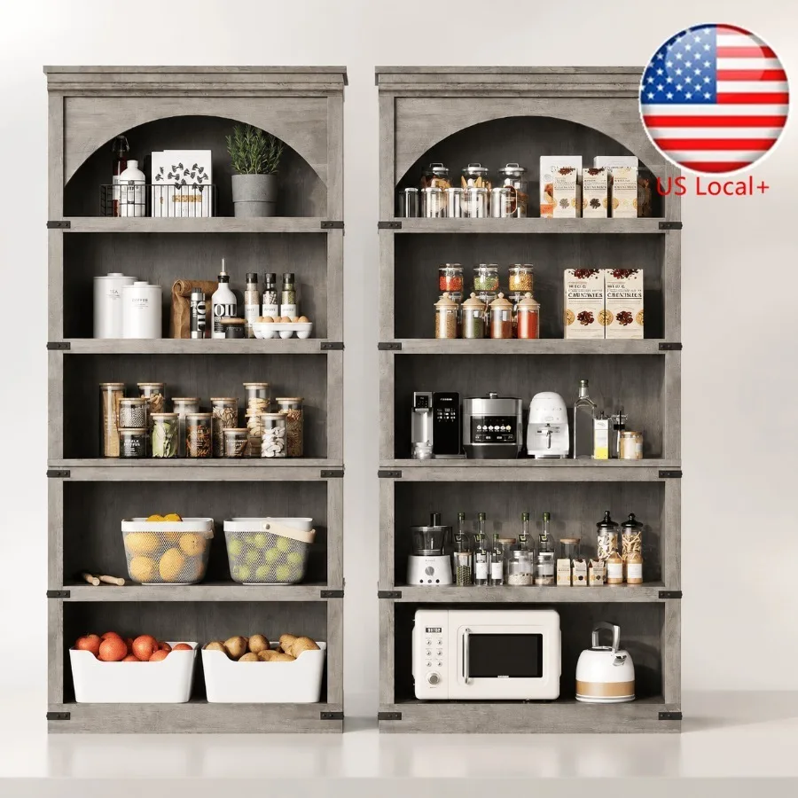 Storage - 68,7 cm hohes, bogenförmiges Bücherregal im