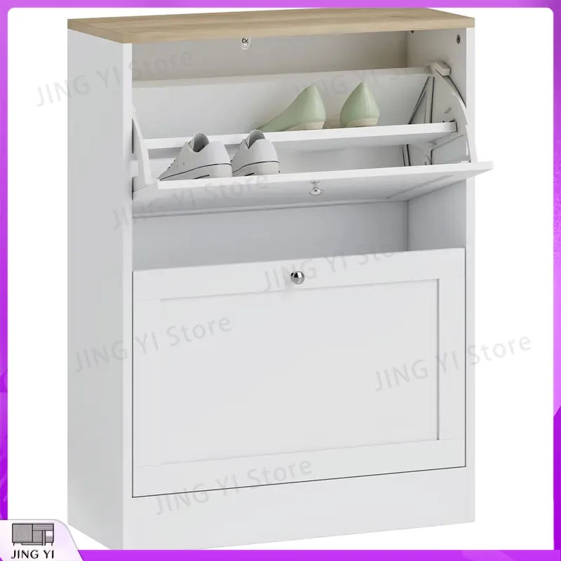 Schmaler Schuhschrank mit 2 Kl – Shoe Rack Cabinet Narrow Entryway Bewertung und Preis