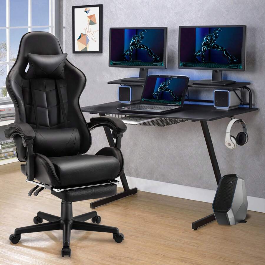STGaming Gaming-Stuhl mit Fußs – Chairs Bewertung und Preis