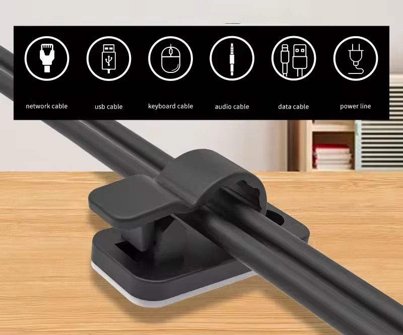 Selbstklebende Kabelklemmen, K – Office Furniture Bewertung und Preis