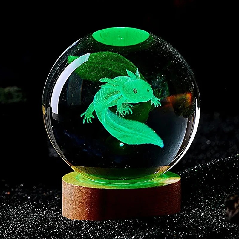 D2 3D Axolotl Lampe gravierte  – Floating Nightstand With Led Light Bewertung und Preis