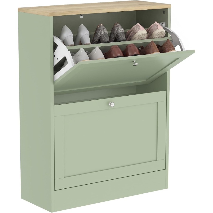 Schuhschrank für den Eingangsb – Shoe Rack Cabinet Narrow Entryway Bewertung und Preis