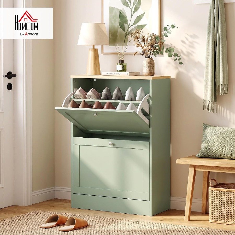 Schuhschrank für den Eingangsb – Shoe Rack Cabinet Narrow Entryway Bewertung und Preis