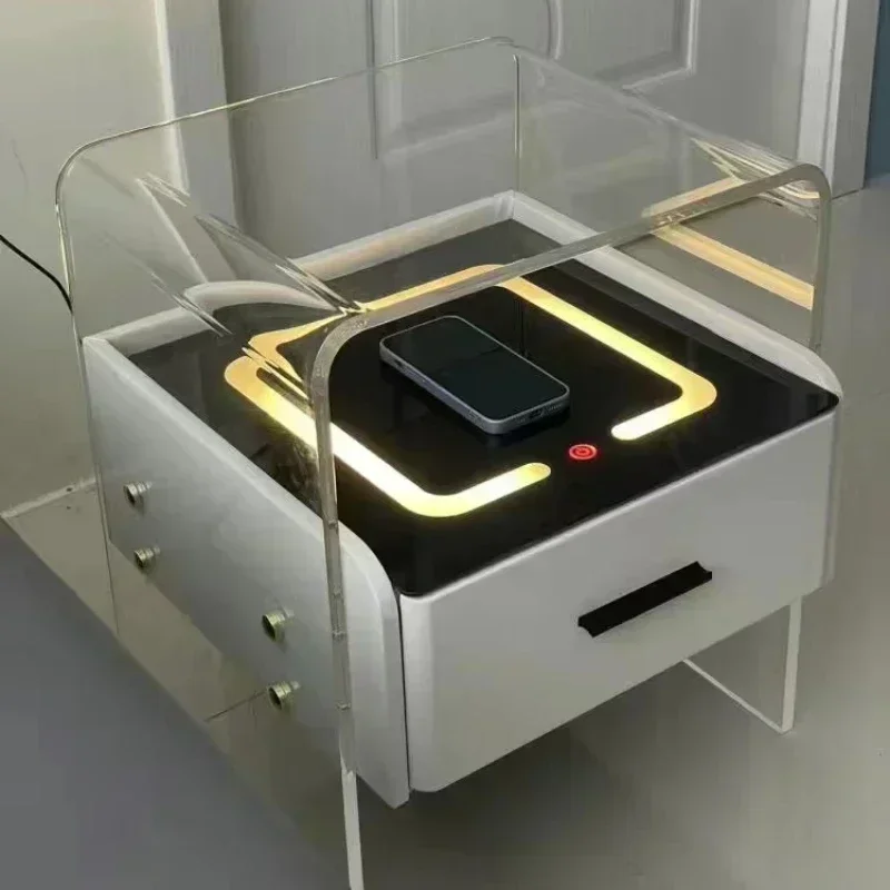 #   Acryl-Nachttische für Schl – Floating Nightstand With Led Light Bewertung und Preis