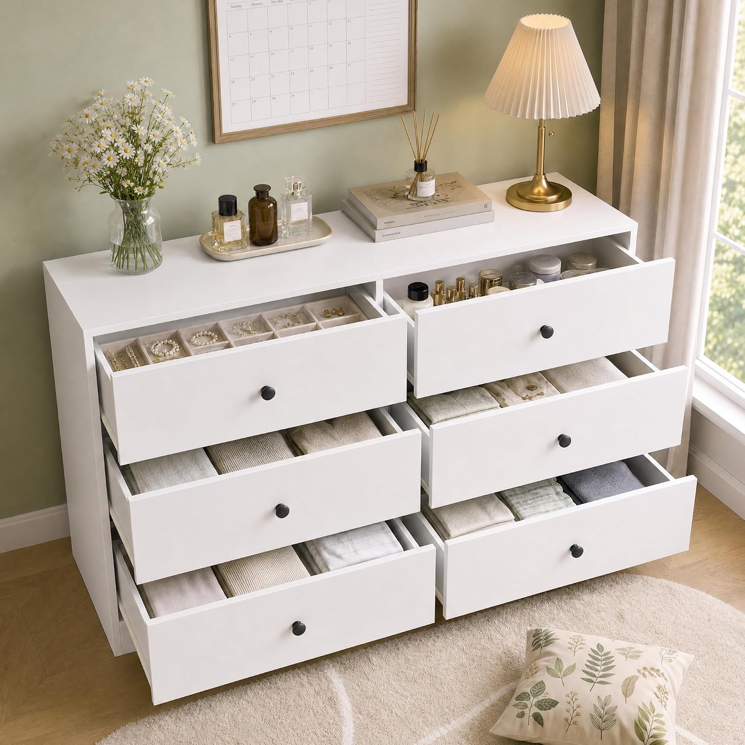 6-Schubladen-Kommode für Schla – Bedroom Furniture Bewertung und Preis