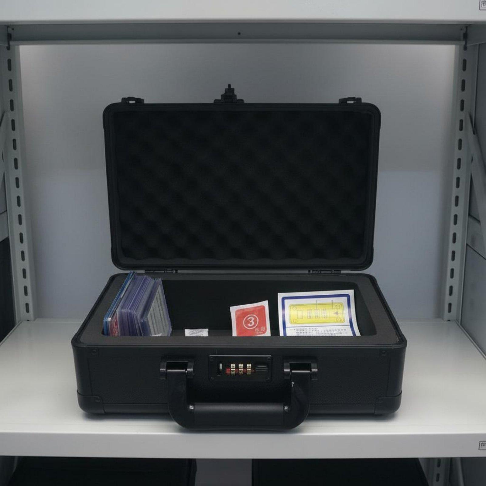 Abschließbarer Kartenbehälter  – Storage Bewertung und Preis