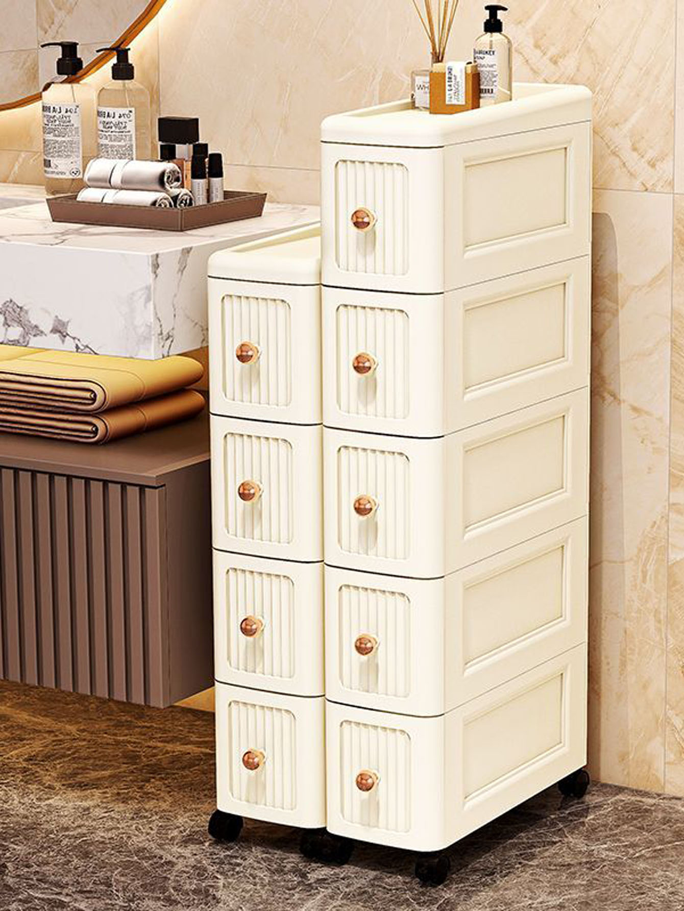 15 cm breiter Schrank mit Gitt – Tables Bewertung und Preis