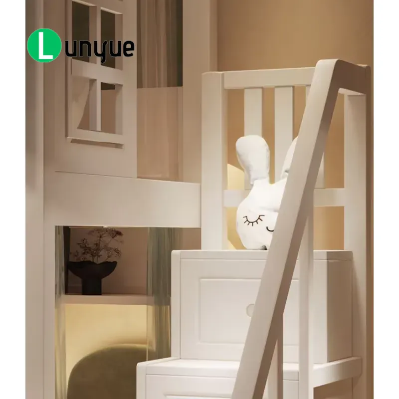 Ankke Maßgefertigtes Prinzessi – Bunk Bed With Stairs And Slide Bewertung und Preis