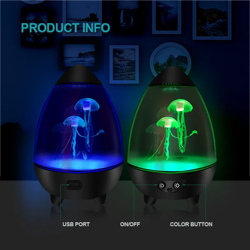 LED Fisch Lampe Umgebungsnacht – Floating Nightstand With Led Light Bewertung und Preis
