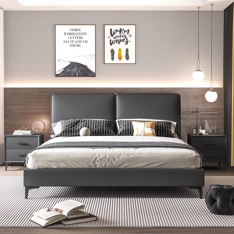 Modernes Luxus-Holz-Schlafzimm – King Size Bed Frame With Storage Drawers Bewertung und Preis