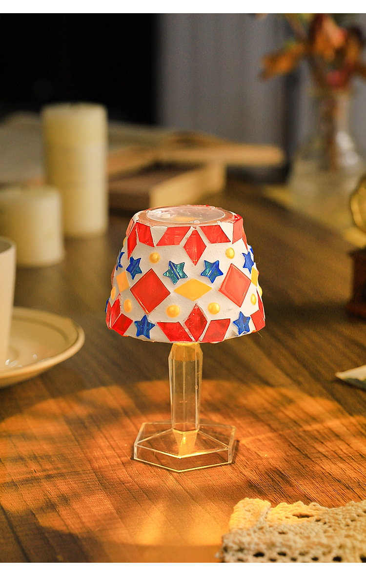Mosaik-Tischlampen-Bausatz zum – Floating Nightstand With Led Light Bewertung und Preis